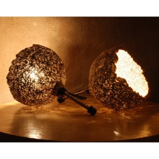 Duo de lampes à poser : modèle Eglantine