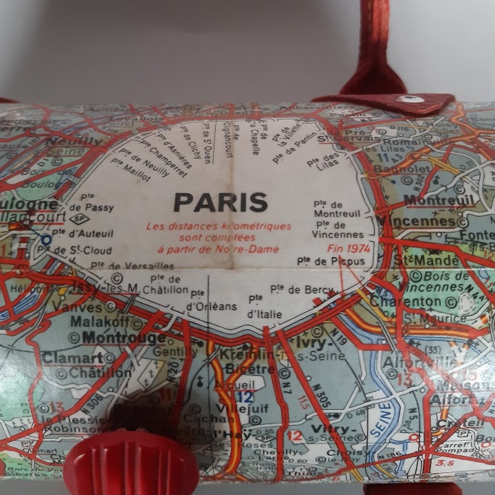 Mallette carte ancienne - 20 cm